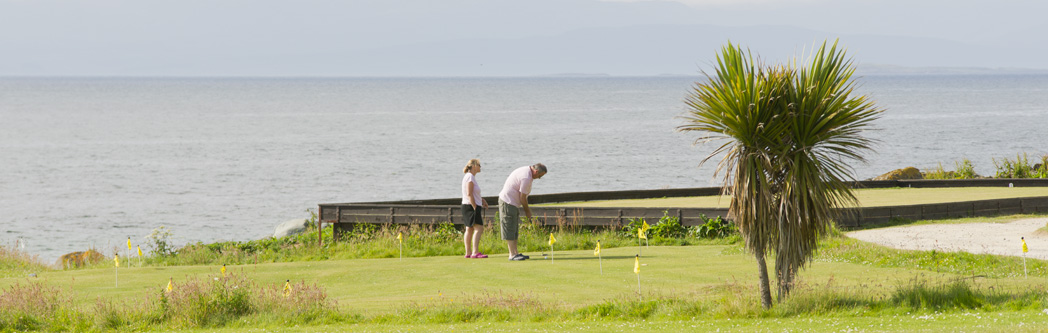 Port Ban Putting and bowling green in Kilberry Kintyre Argyll